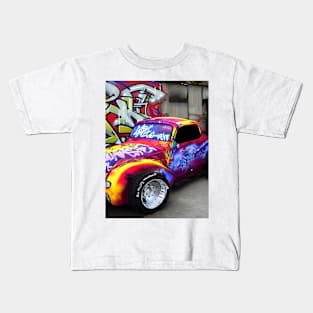 Graffiti Hotrod 7 Kids T-Shirt